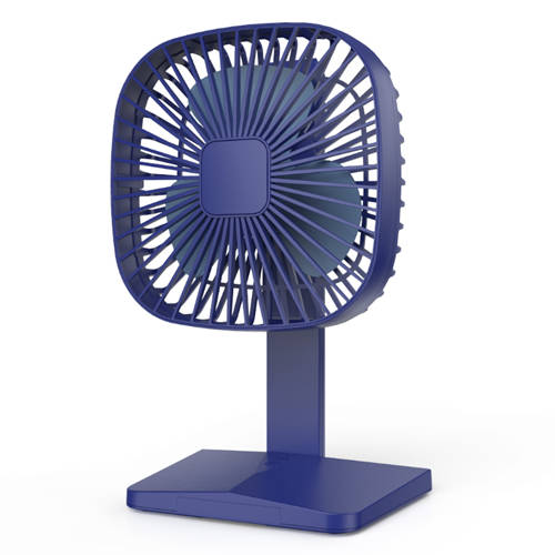 USB Desk Fan, Small but Mighty, Quiet Portable Fan for Desktop Office Table, 40° Adjustment for Better Cooling, 3 Speeds
